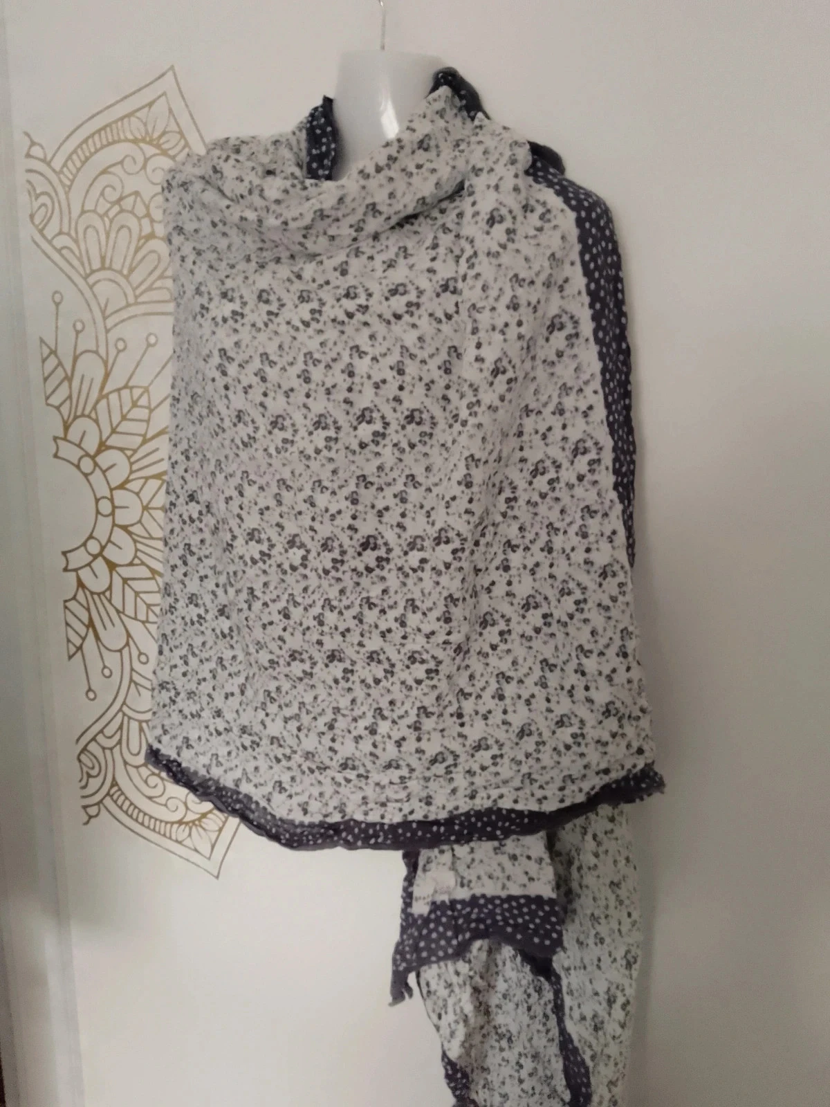 Gran chal estampado de algodón – photo 2